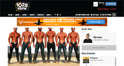Desktop Screenshot of ksfm.radio.com