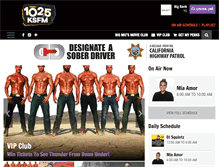 Tablet Screenshot of ksfm.radio.com