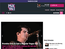 Tablet Screenshot of mix941fm.radio.com