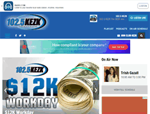 Tablet Screenshot of kezk.radio.com