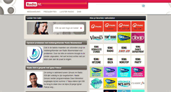 Desktop Screenshot of live.radio.luisteren.radio.nl