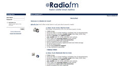 Desktop Screenshot of mymail.radio.fm