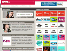 Tablet Screenshot of opbezoekbij.radio.nl